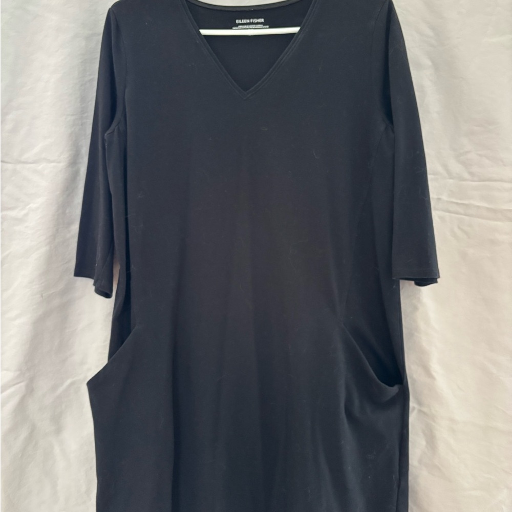 Eileen Fisher Classic Black Dress